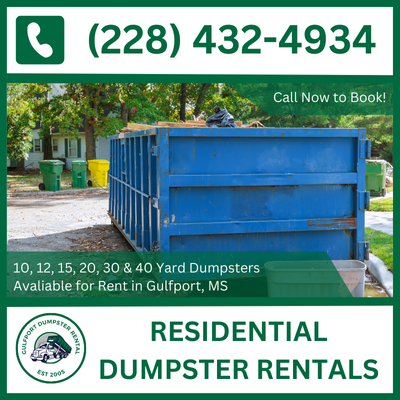 Residential Dumpster Rental