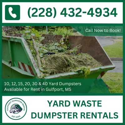 Gulfport Yard Waste Dumpster Rental